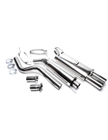 Ligne d'échappement Sport Inox DriveOnly Astra F Essence Standard / Coupé / Cabriolet / Break 1.4/1.4 16V/1.6/1.6 16V/1.8/2.0 1991 - 1998 