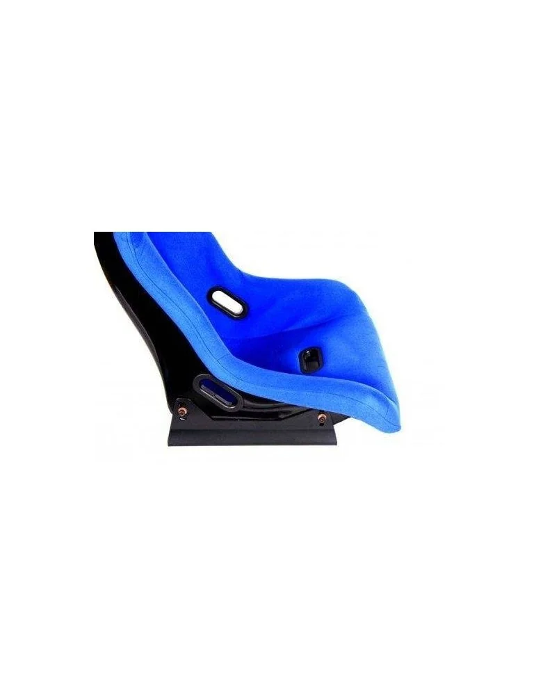 Siège Baquet en Fibre Rally Tissu  Bleu