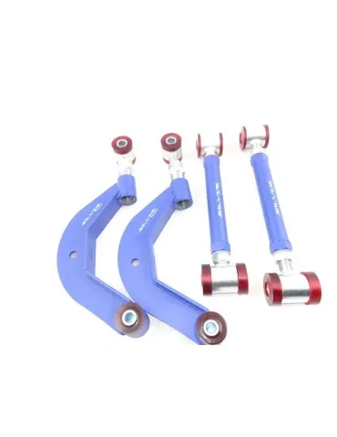 Kit de 4 bras arrières réglables Polyuréthane Skoda Octavia 2 (1Z) 2004 - 2013