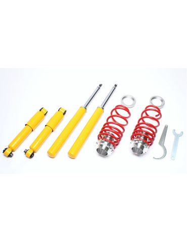 Kit amortisseurs sport + Ressorts courts -35mm DriveOnly VW Golf 3 1.6 / 1.8 / 2.0 8V GTI / 2.0 16V GTI 1994 - 1997
