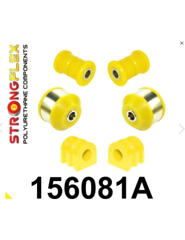  Kit Silent block Polyuréthane Train AvantNissan Note I (05-12) E11