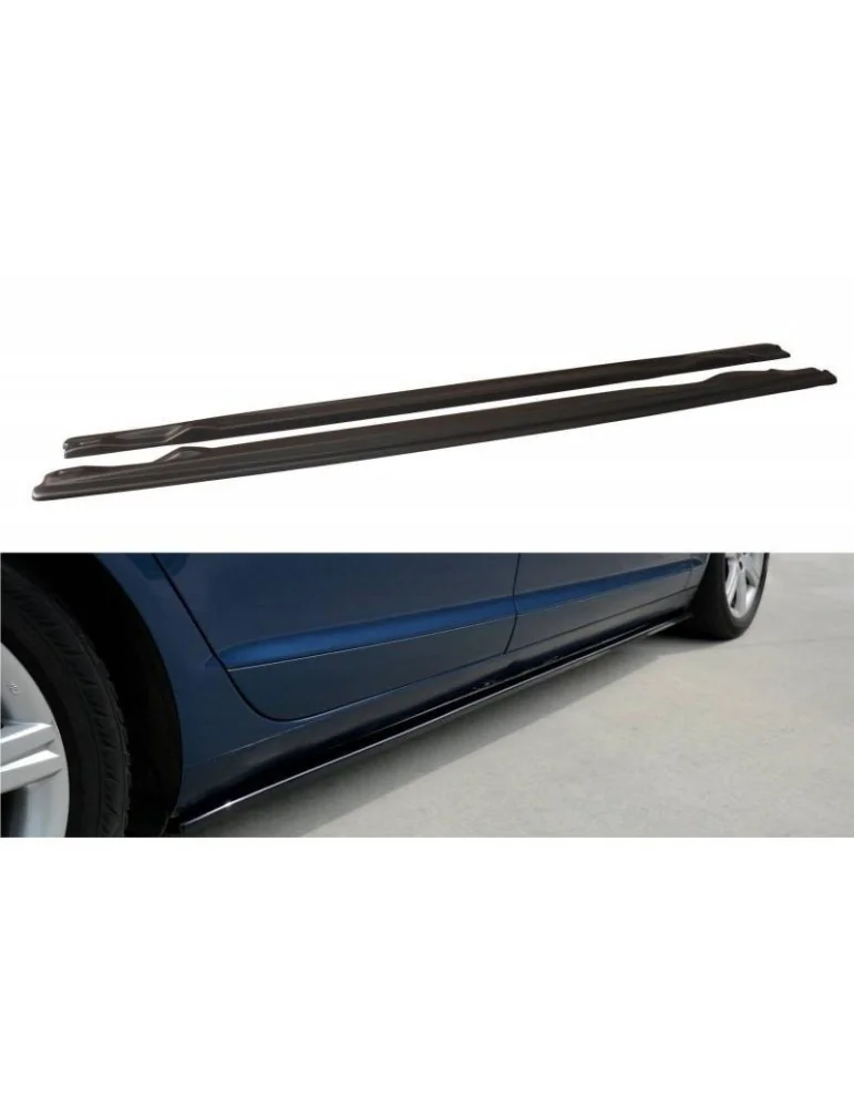 Extension / Rajout de Bas de caisse AUDI A6 C6 S-LINE (Facelift Avant/Facelift) - Maxton