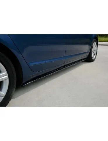 Extension / Rajout de Bas de caisse AUDI A6 C6 S-LINE (Facelift Avant/Facelift) - Maxton