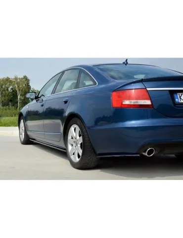 Extension / Rajout de Bas de caisse AUDI A6 C6 S-LINE (Facelift Avant/Facelift) - Maxton