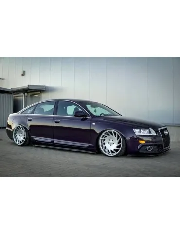 Extension / Rajout de Bas de caisse AUDI A6 C6 S-LINE (Facelift Avant/Facelift) - Maxton