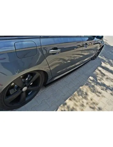Extension / Rajout de Bas de caisse AUDI S6 / A6 S-LINE C7 - Maxton
