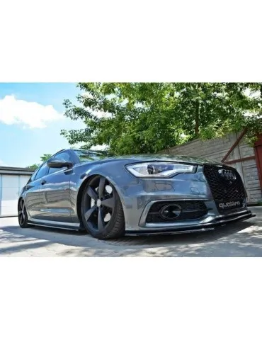 Extension / Rajout de Bas de caisse AUDI S6 / A6 S-LINE C7 - Maxton