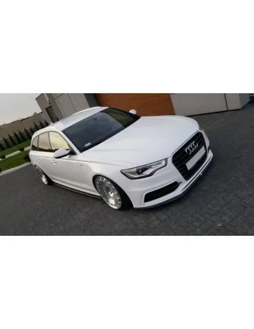 Extension / Rajout de Bas de caisse AUDI S6 / A6 S-LINE C7 - Maxton