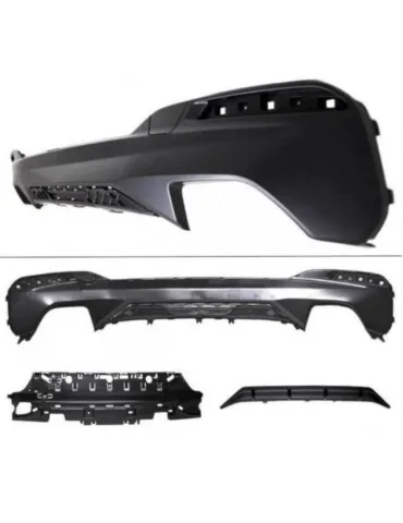 Lame / Diffuseur du Pare-chocs Arrière sport Performance BMW 5er G30 G31 with Pack M - Maxton