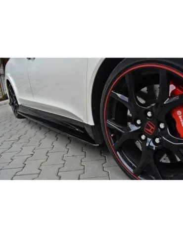 Extension / Rajout de Bas de caisse HONDA CIVIC IX TYPE R - Maxton