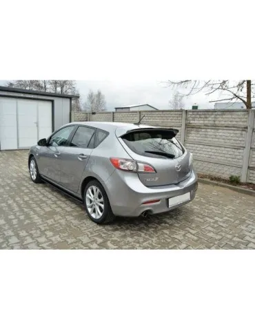 Extension / Rajout de Bas de caisse MAZDA 3 MK2 sport (Facelift Avant) - Maxton