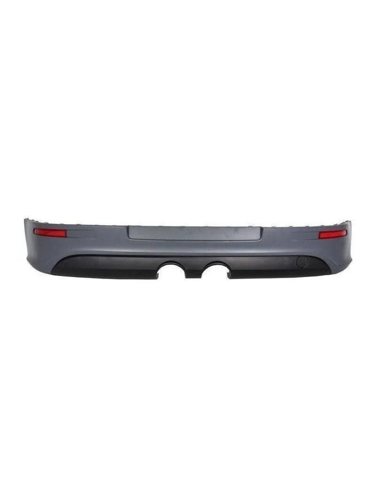Lame / Diffuseur du Pare-chocs Arrière VW GOLF V R32 (with 2 exhaust holes (for R32 exhaust) - Maxton