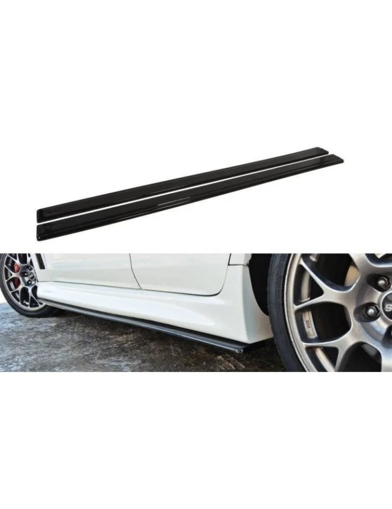 Extension / Rajout de Bas de caisse MITSUBISHI LANCER EVO X - Maxton