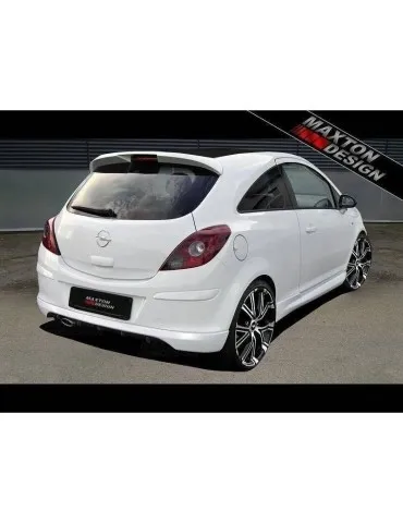 Lame / Diffuseur du Pare-chocs Arrière OPEL CORSA D - Maxton