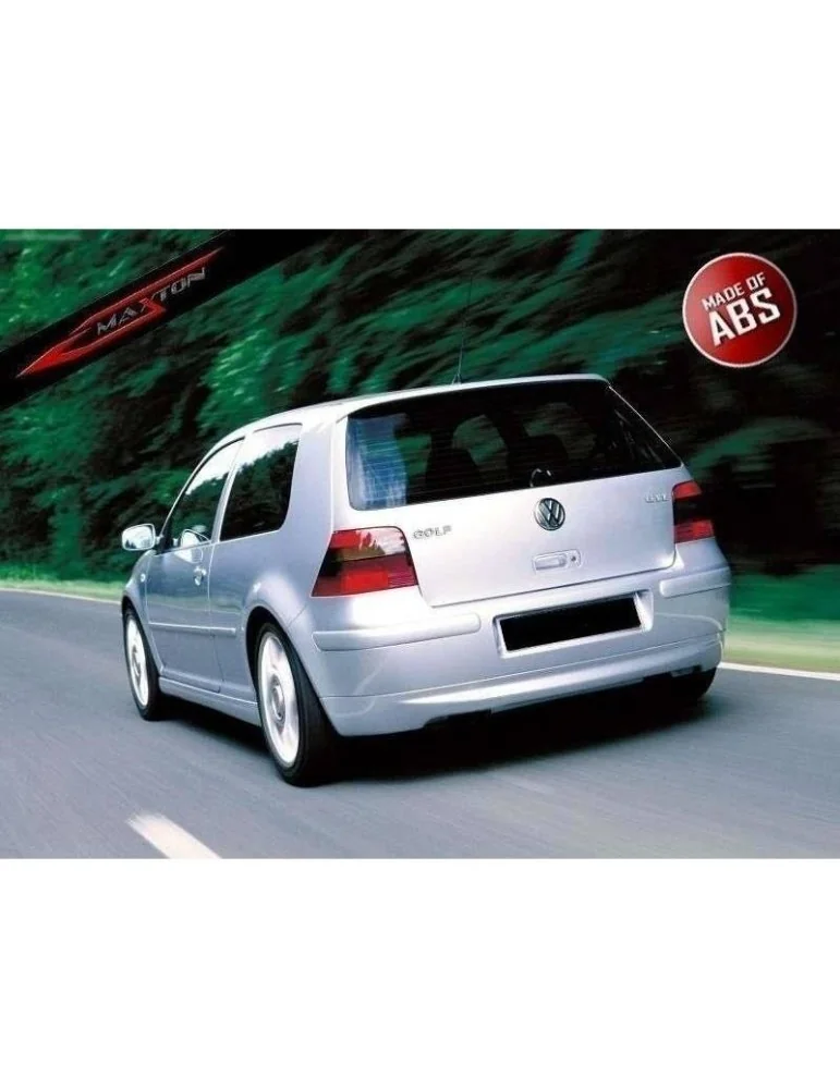Lame / Diffuseur du Pare-chocs Arrière VW GOLF 4 25'TH ANNIVERSAIRE  (version sans sortie pour pot final d'echappement) - Maxt