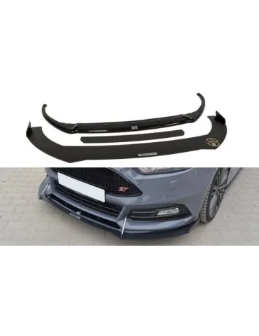 Lame de Pare-chocs Hybrid Avant V.2 FORD FOCUS ST MK3 FL - Maxton