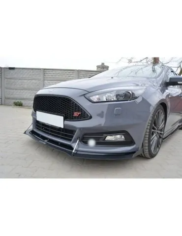 Lame de Pare-chocs Hybrid Avant V.2 FORD FOCUS ST MK3 FL - Maxton