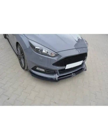 Lame de Pare-chocs Hybrid Avant V.2 FORD FOCUS ST MK3 FL - Maxton
