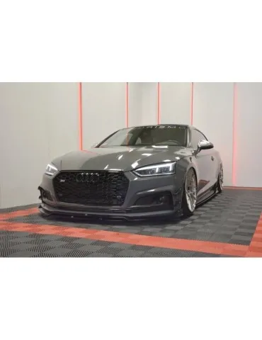 Lame de Pare-chocs Avant AUDI S5 / A5 S-LINE F5 Coupe / Sportback - Maxton