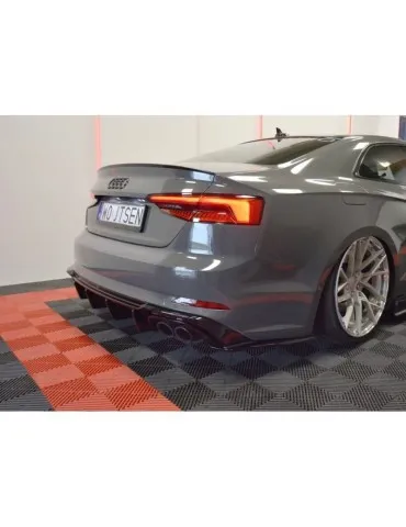 Lame de Pare-chocs Arrière AUDI S5 F5 Coupe - Maxton