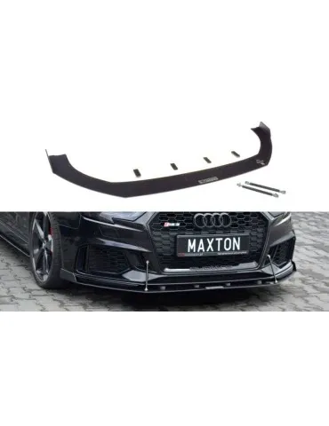 Lame de Pare-chocs sport Avant V.1 AUDI RS3 8V FL Sportback - Maxton