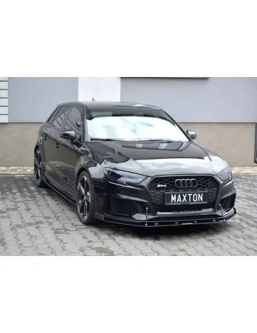 Lame de Pare-chocs sport Avant V.1 AUDI RS3 8V FL Sportback - Maxton