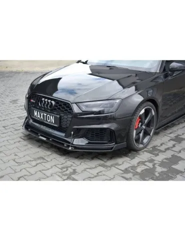 Lame de Pare-chocs sport Avant V.1 AUDI RS3 8V FL Sportback - Maxton