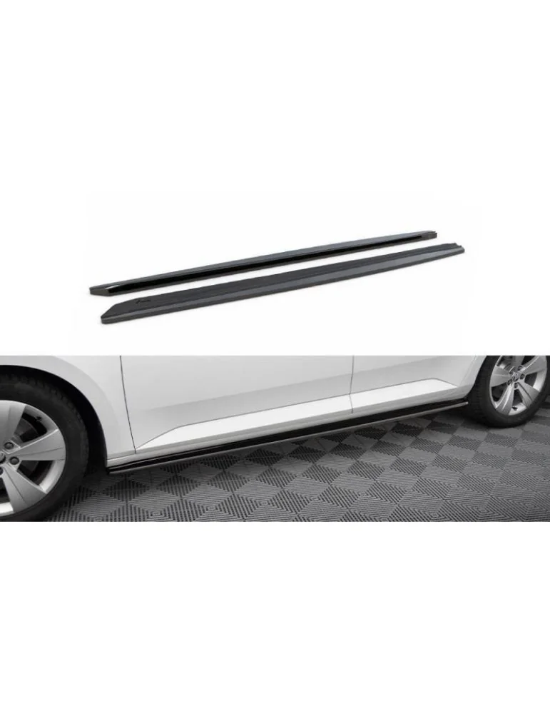 Extension / Rajout de Bas de caisse SKODA SUPERB MK3 - Maxton