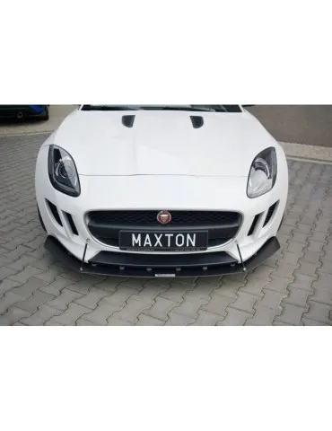 Lame de Pare-chocs sport Avant JAGUAR F-TYPE - Maxton