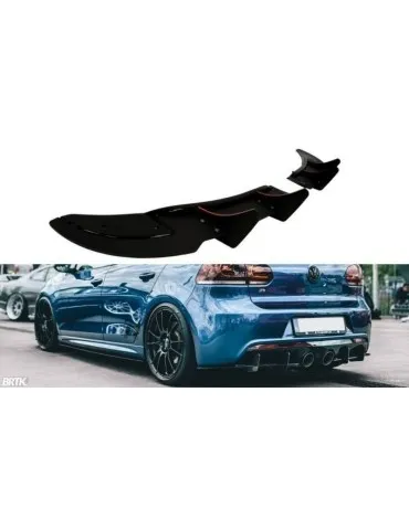 Lame de Pare-chocs Arrière VW GOLF VI R (CNC) - Maxton
