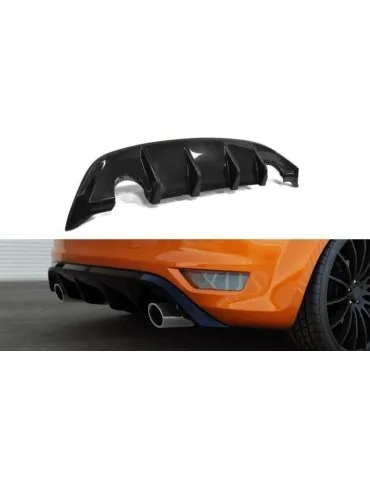 Lame / Diffuseur du Pare-chocs Arrière FORD FOCUS ST MK2 FL - Maxton