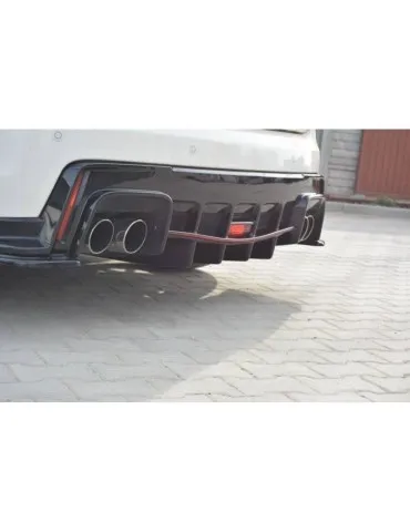 Lame / Diffuseur du Pare-chocs Arrière HONDA CIVIC IX TYPE R - Maxton