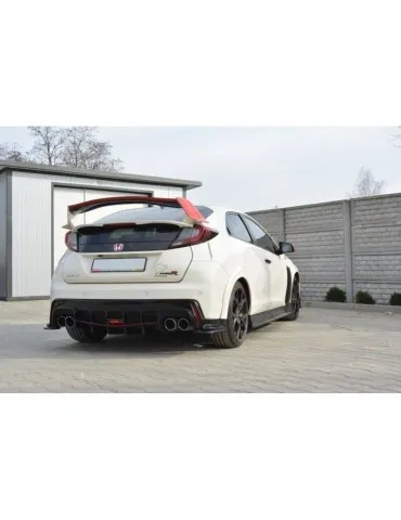 Lame / Diffuseur du Pare-chocs Arrière HONDA CIVIC IX TYPE R - Maxton