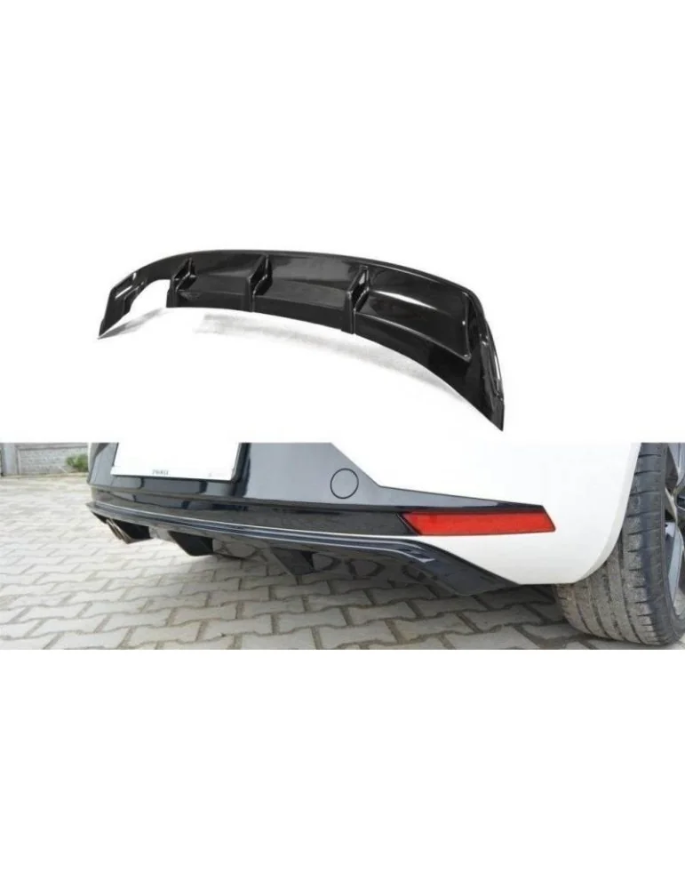 Lame / Diffuseur du Pare-chocs Arrière SEAT LEON III FR - Maxton