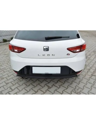 Lame / Diffuseur du Pare-chocs Arrière SEAT LEON III FR - Maxton