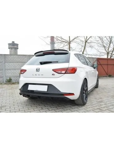 Lame / Diffuseur du Pare-chocs Arrière SEAT LEON III FR - Maxton