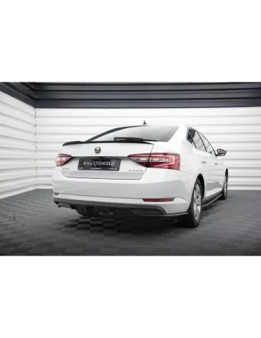 Lame / Diffuseur du Pare-chocs Arrière SKODA SUPERB MK3 - Maxton