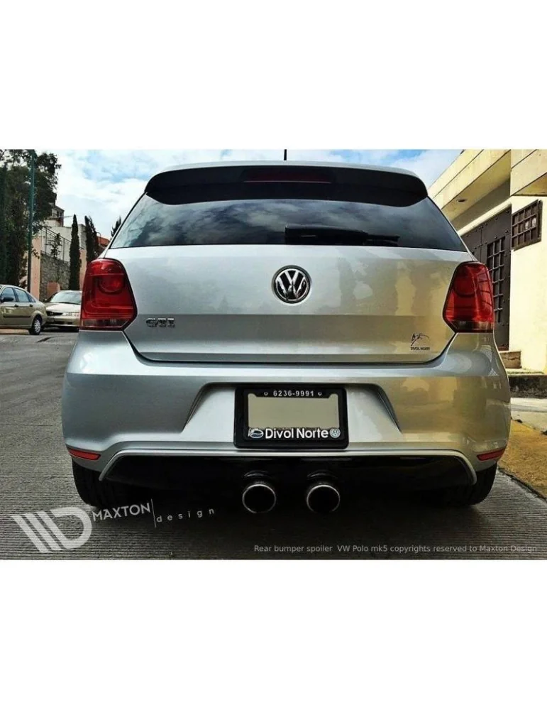 Rajout de Pare-chocs Arrière VW Polo MK5 GTI - Maxton