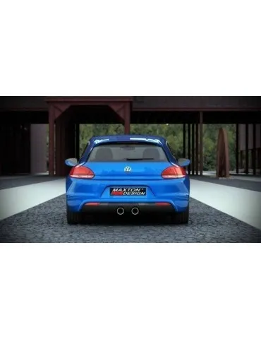 Lame / Diffuseur du Pare-chocs Arrière VW SCIROCCO III R - Maxton