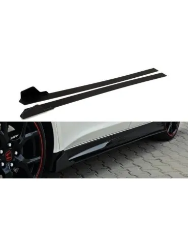 Extension / Rajout de Bas de caisse sport HONDA CIVIC IX TYPE R - Maxton