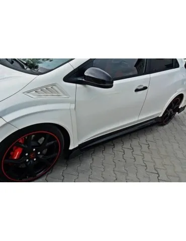 Extension / Rajout de Bas de caisse sport HONDA CIVIC IX TYPE R - Maxton