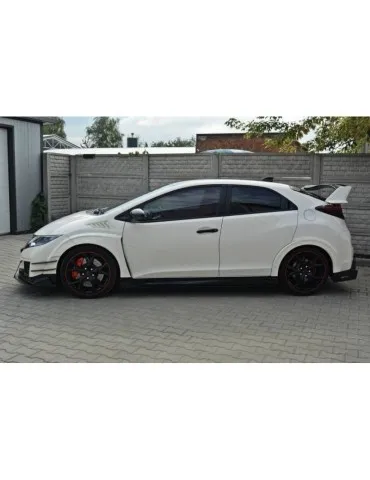 Extension / Rajout de Bas de caisse sport HONDA CIVIC IX TYPE R - Maxton