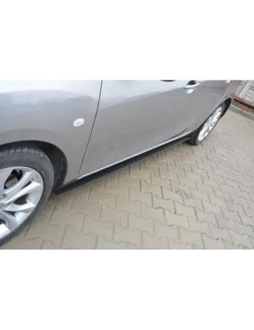 Extension / Rajout de Bas de caisse sport MAZDA 3 MK2 sport (Facelift Avant) - Maxton