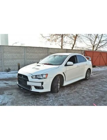Extension / Rajout de Bas de caisse sport MITSUBISHI LANCER EVO X - Maxton