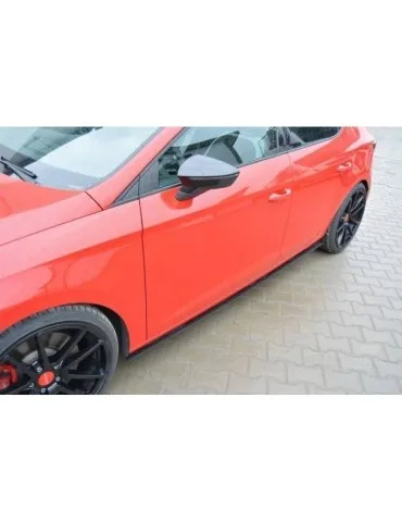 Extension / Rajout de Bas de caisse sport SEAT LEON III CUPRA / FR - Maxton