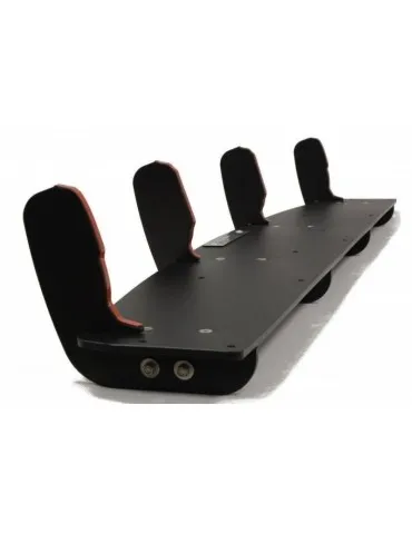 Diffuseur Arrière / Lame de Pare-chocs Arrière AUDI A6 S-LINE C7 (d'échappement 1x2) - Maxton