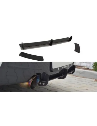 BMW 1 F20/F21 M-POWER Diffuseur Arrière / Lame de Pare-chocs Arrière (Facelift Avant) - Maxton