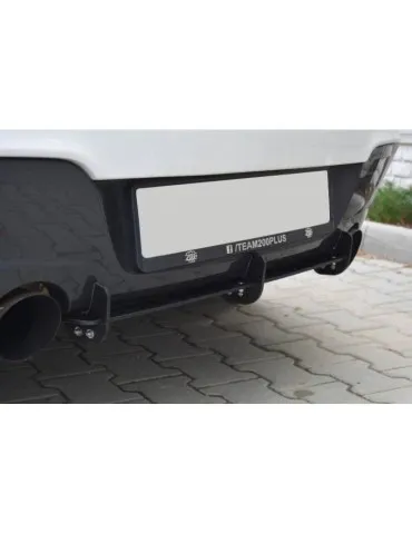 BMW 1 F20/F21 M-POWER Diffuseur Arrière / Lame de Pare-chocs Arrière (Facelift Avant) - Maxton