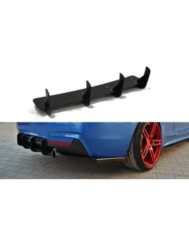 Diffuseur Arrière / Lame de Pare-chocs Arrière BMW 4 F32 M-PACK - Maxton