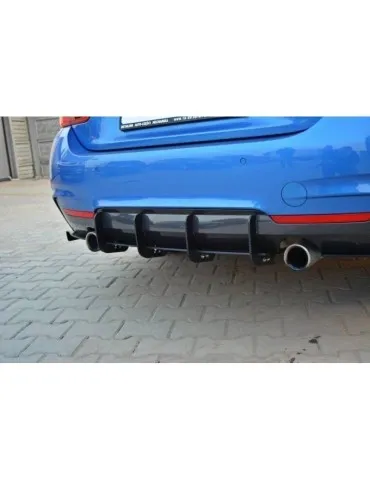 Diffuseur Arrière / Lame de Pare-chocs Arrière BMW 4 F32 M-PACK - Maxton